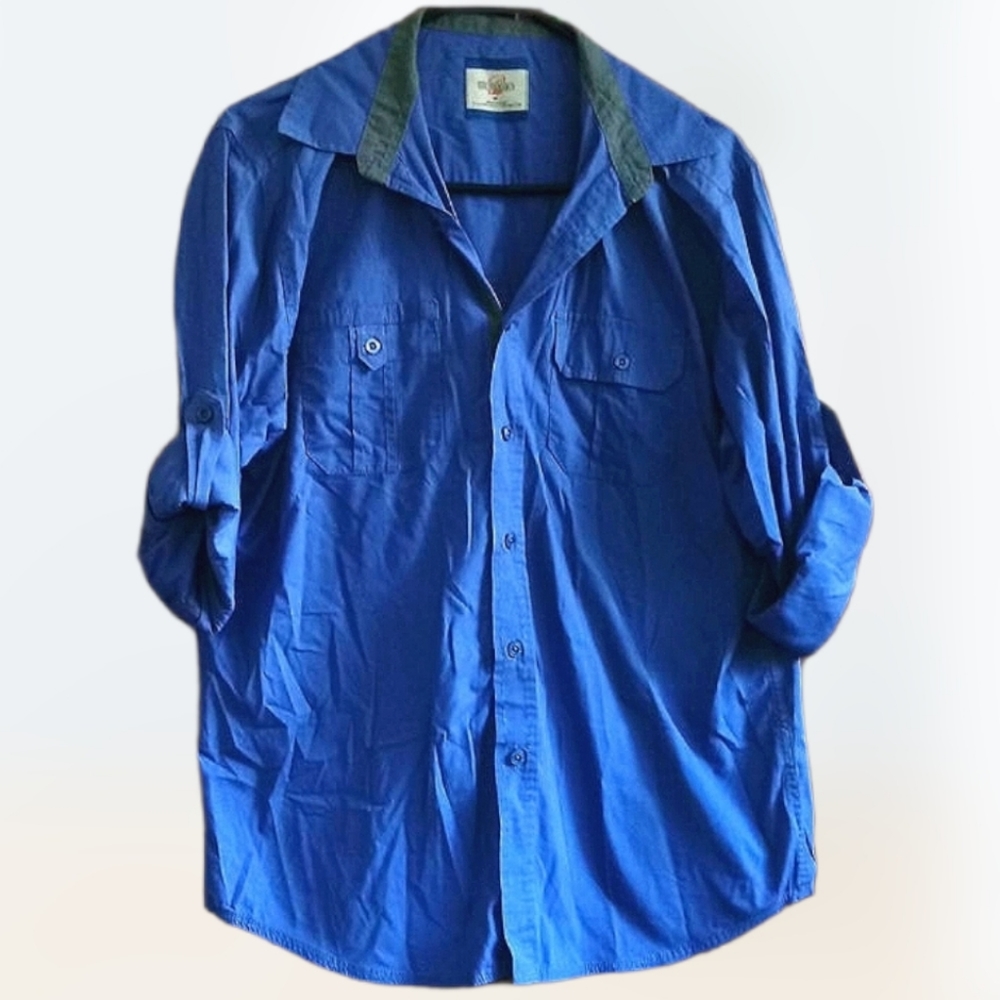❤️4x$15Waimea Blue shirt sz M